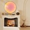 Round Mirror Wall Decor Mirror Wall Art Mirrors with Colour Reflection